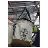Large Klein tool bag 150lb limit with zipper cover