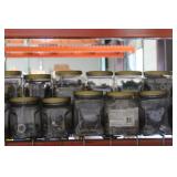 34 2 quart plastic tubs electrical - wire nuts, ga