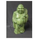 Jade Green Budda table top statue