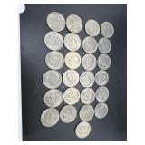 Twenty-Five Eisenhower Dollars: (4) 1971,