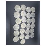 Twenty-Five Eisenhower Dollars: (15)1971,
