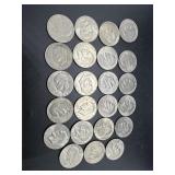Twenty- Three Eisenhower Dollars: (8)1971, 1972,