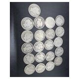 Twenty-One Liberty Head Quarters: 1893, 1894,