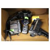 Nikkorex-8 camera, Nikkormat camera & Bell&Howell