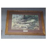 "A Food Chain" signed & numbered F.W. Thomas bass