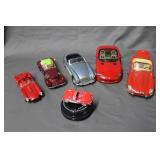 Six model cars - Durango Dodge Viper,Durango