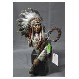 Legends Mixed Media Native American sculpture