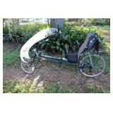 Rams Velocity Squared bicycle with wind guard