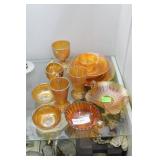 Merigold depression glass - 12pcs total