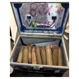 A Large Lot of Wheat Pennies with Nine Rolls,