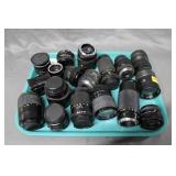 16 assorted maker lenses