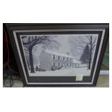 Garner/Fayetteville House winter scene, 46/100,