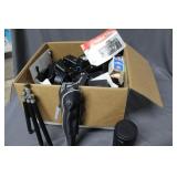 Camera accessories - stands, flash, lenses,