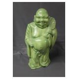 Jade Green Budda table top statue
