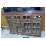 Century  4 glass door cupboard2 separate