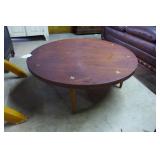 48 in dia.coffee  tableMahogany finish ,15 in