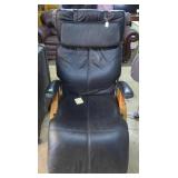 Multi padded crescent chairHardwood  frame,