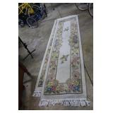 Pr. Floral pattern & beige tone, thick pile
