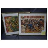 Vintage Circus posters-original, 1-AL G Barnes