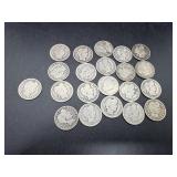 Twenty-One Liberty Head Quarters: (2)1898, 1899,
