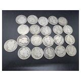Twenty-One Liberty Head Quarters: 1893, 1894,
