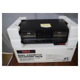 RCA dual cassette recording deck, model no.