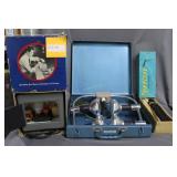 Mobilite in case, Ansco contact printer,