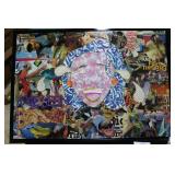 Alex custom 3D Florida lifestyle framed original