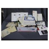 Assorted US stamps and some foreign