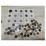 Foreign Coin Lot: Australia, India, British,