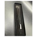 10K White Gold Necklace - 7.6g