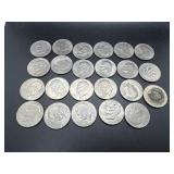 Twenty-Three Eisenhower Dollars: (10)1971, 1973,