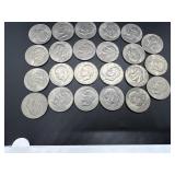 Twenty-Three Eisenhower Dollars: (10)1971,