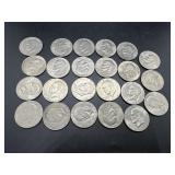 Twenty- Three Eisenhower Dollars: (8)1971, 1972,