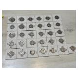 Thirty-One Silver Quarters: (2)1934, (2)1937,