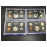 Four 1970 US Proof Sets