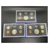 Three 1969 US Proof Sets