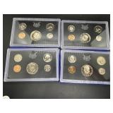 Four 1971 US Proof Sets