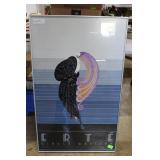 ERTE  Circle Gallery poster, Leopard Lady w/