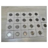 Twenty-Two Buffalo Nickels: (3)1927, 1928,