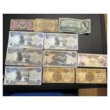 One 5 cent US Military Payment Certificate, One 5