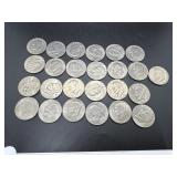 Twenty-Five Eisenhower Dollars: (4) 1971,