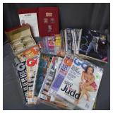 Playboy, GQ, Peoples, Sports Illustrated mags.