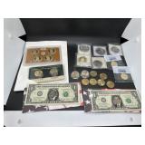 16 US Presidential and/or Sacagawea Dollars, 2