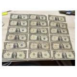 Eighteen Green Certificate $1