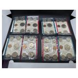 Four US Mint 1979 Uncirculated Coins