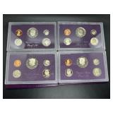 Four 1985 US Proof Sets