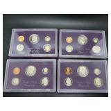 Four 1984 US Proof Sets