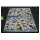 Vintage Florida Fabric: Florida Seashell themed