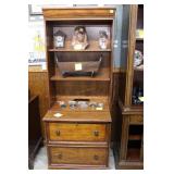 Contemporary two shelf office organizer with